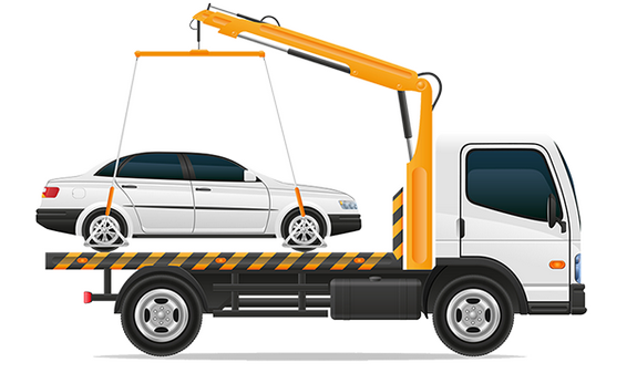 یدک کش نیسان و چرثقیل